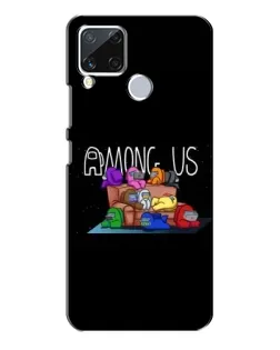 Чохол для Realme C15 з картинкою «Логотип Among Us»