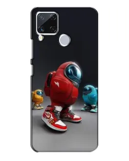 Чохол для Realme C15 з картинкою «Among Us — 3D стиль»