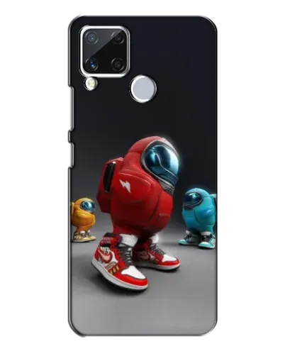 Чехол для Realme C15 с картинкой «Among Us — 3D стиль»