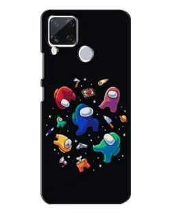 Чохол для Realme C15 з картинкою «Among Us космос»