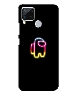 Чохол для Realme C15 з картинкою «Among Us градієнт»