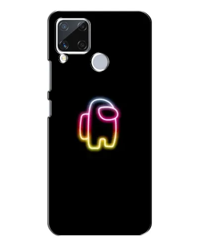 Чехол для Realme C15 с картинкой «Among Us градиент»