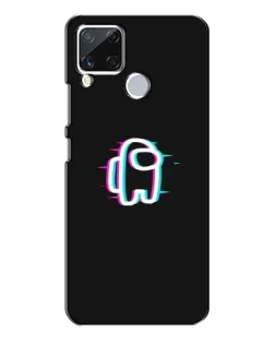 Чохол для Realme C15 з картинкою «Among Us неон»