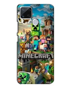 Чохол для Realme C15 з картинкою «Замок Minecraft» Чохол для Realme C15 з картинкою «Замок Minecraft»