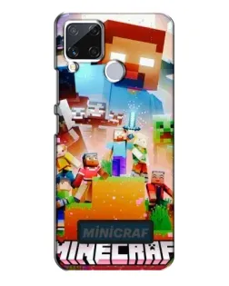 Чохол для Realme C15 з картинкою «Minecraft герої гри» Чохол для Realme C15 з картинкою «Minecraft герої гри»