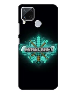 Чохол для Realme C15 з картинкою «Minecraft Diamond лого» Чохол для Realme C15 з картинкою «Minecraft Diamond лого»