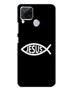 Чехол для Realme C15 с картинкой «Классический Jesus»