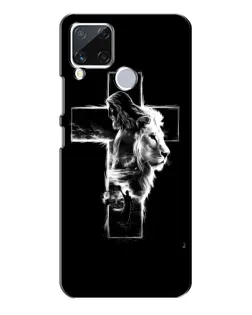 Чехол для Realme C15 с картинкой «Сияющий крест Jesus» Чехол для Realme C15 с картинкой «Сияющий крест Jesus»