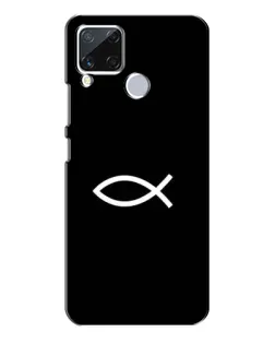 Чехол для Realme C15 с картинкой «Символ рыбы Jesus» Чехол для Realme C15 с картинкой «Символ рыбы Jesus»