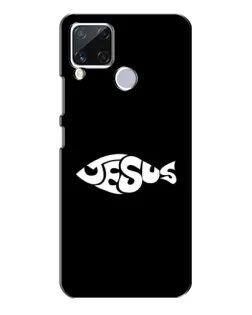 Чехол для Realme C15 с картинкой «Рыба Jesus» Чехол для Realme C15 с картинкой «Рыба Jesus»
