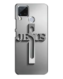 Чехол для Realme C15 с картинкой «Металлический крест Jesus» Чехол для Realme C15 с картинкой «Металлический крест Jesus»