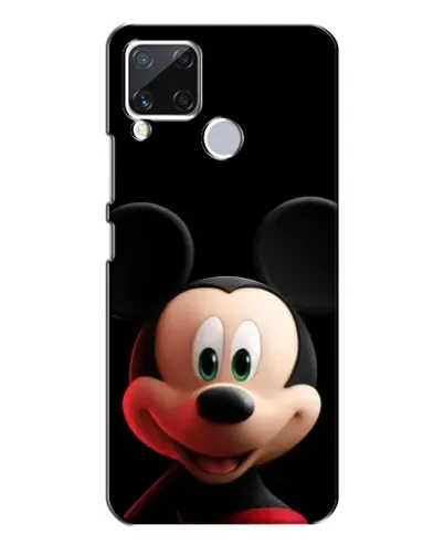 Чехол для Realme C15 с картинкой «Улыбающийся Микки Маус»