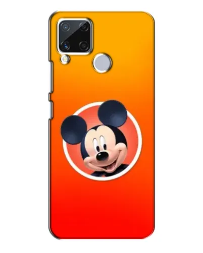 Чехол для Realme C15 с картинкой «Mickey в круге»