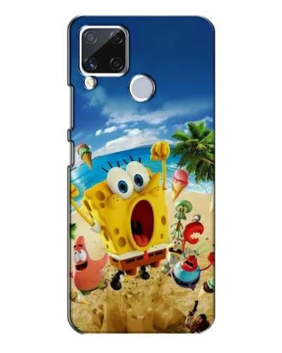 Чехол для Realme C15 с картинкой «Развлечения на пляже»