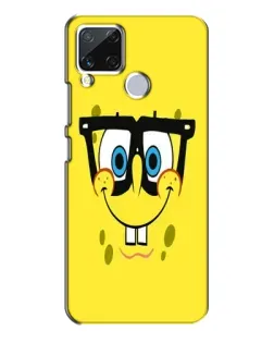 Чехол для Realme C15 с картинкой «Минималистичный Спанч Боб» Чехол для Realme C15 с картинкой «Минималистичный Спанч Боб»