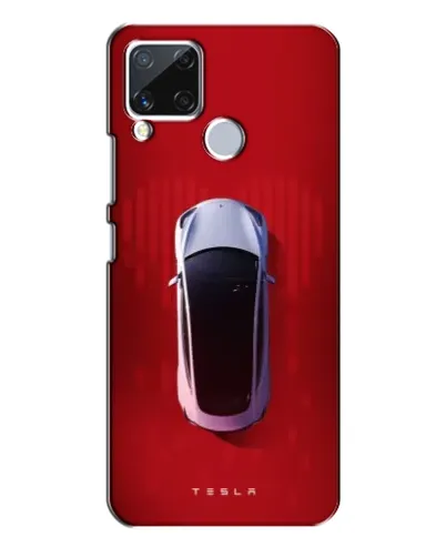 Чехол для Realme C15 с картинкой «Tesla Top View» Чехол для Realme C15 с картинкой «Tesla Top View»