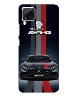 Чохол для Realme C15 з картинкою «Mercedes — білий карбон» Чохол для Realme C15 з картинкою «Mercedes — білий карбон»