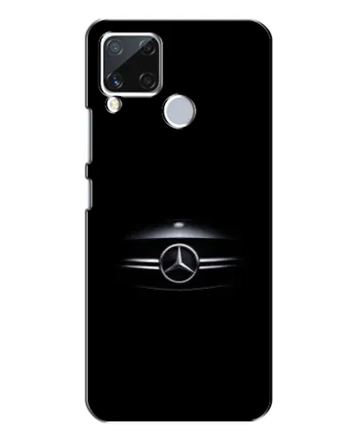 Чехол для Realme C15 с картинкой «Mercedes — абстрактные линии» Чехол для Realme C15 с картинкой «Mercedes — абстрактные линии»