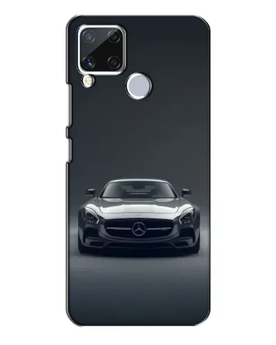 Чехол для Realme C15 с картинкой «Mercedes на черном» Чехол для Realme C15 с картинкой «Mercedes на черном»