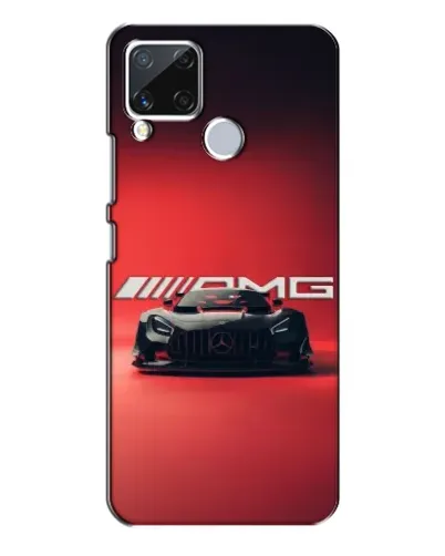 Чехол для Realme C15 с картинкой «Mercedes AMG — красная линия» Чехол для Realme C15 с картинкой «Mercedes AMG — красная линия»