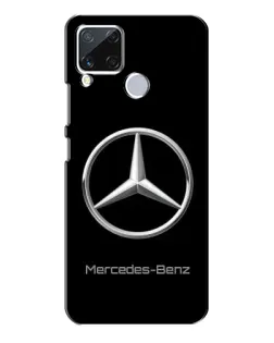 Чехол для Realme C15 с картинкой «Mercedes Silver Logo»