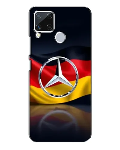 Чехол для Realme C15 с картинкой «Mercedes — флаг Германии» Чехол для Realme C15 с картинкой «Mercedes — флаг Германии»