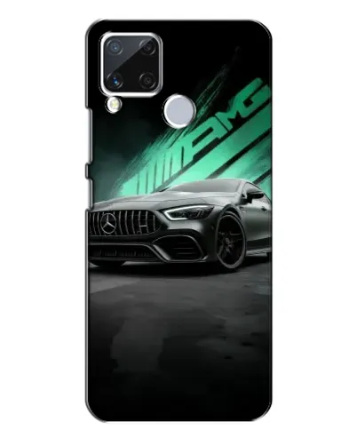 Чехол для Realme C15 с картинкой «Темный Mercedes AMG» Чехол для Realme C15 с картинкой «Темный Mercedes AMG»