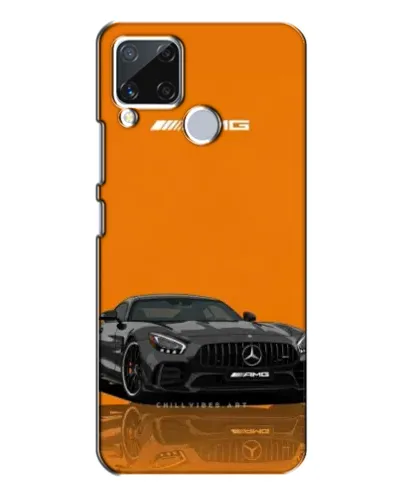 Чехол для Realme C15 с картинкой «Оранжевый Mercedes AMG» Чехол для Realme C15 с картинкой «Оранжевый Mercedes AMG»