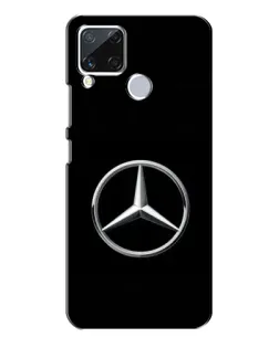 Чехол для Realme C15 с картинкой «Mercedes классический лого»