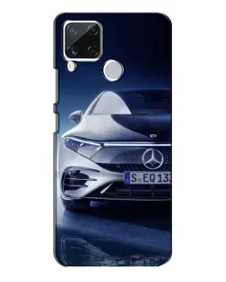 Чехол для Realme C15 с картинкой «Mercedes EQ — будущее»