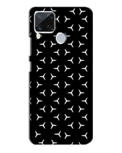 Чехол для Realme C15 с картинкой «Mercedes паттерн звезд» Чехол для Realme C15 с картинкой «Mercedes паттерн звезд»