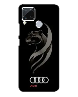 Чохол для Realme C15 з картинкою «Графіка — пантера та Audi» Чохол для Realme C15 з картинкою «Графіка — пантера та Audi»