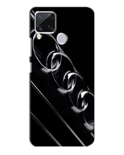 Чохол для Realme C15 з картинкою «Audi — абстрактні кільця» Чохол для Realme C15 з картинкою «Audi — абстрактні кільця»