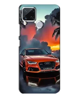 Чохол для Realme C15 з картинкою «Audi — захід сонця» Чохол для Realme C15 з картинкою «Audi — захід сонця»