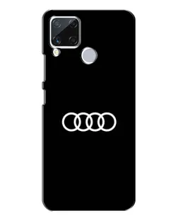 Чохол для Realme C15 з картинкою «Audi White Logo» Чохол для Realme C15 з картинкою «Audi White Logo»