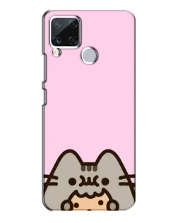 Чохол для Realme C15 з картинкою «Pusheen та печиво» Чохол для Realme C15 з картинкою «Pusheen та печиво»