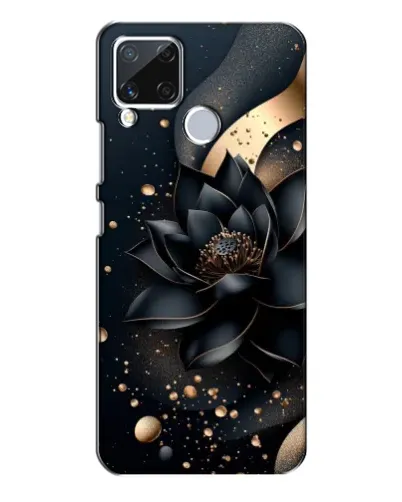 Чехол для Realme C15 с картинкой «Черный лотос» Чехол для Realme C15 с картинкой «Черный лотос»