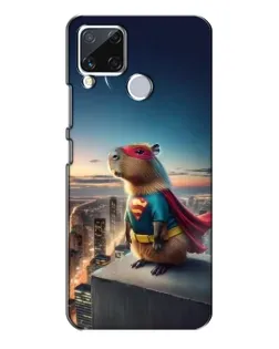 Чохол для Realme C15 з картинкою «Капі-мен супергерой» Чохол для Realme C15 з картинкою «Капі-мен супергерой»