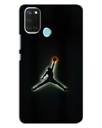 Чехол для Realme C17 с картинкой «Jordan Gradient Logo» Чехол для Realme C17 с картинкой «Jordan Gradient Logo»