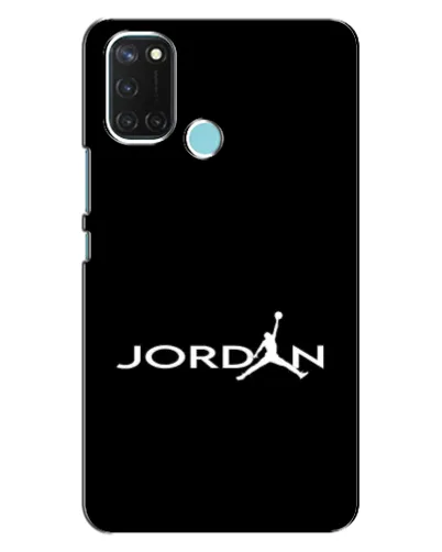 Чехол для Realme C17 с картинкой «Jordan White Logo» Чехол для Realme C17 с картинкой «Jordan White Logo»