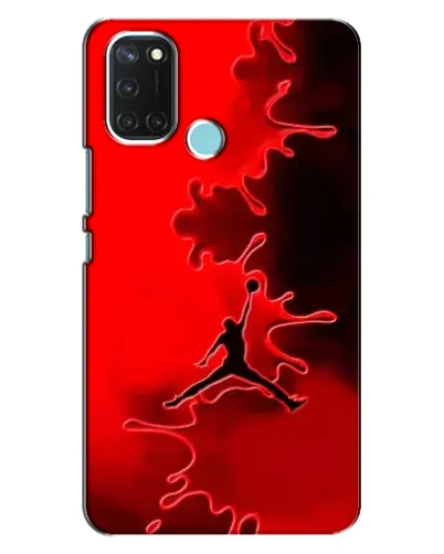 Чехол для Realme C17 с картинкой «Jordan Red Smoke» Чехол для Realme C17 с картинкой «Jordan Red Smoke»