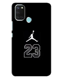Чехол для Realme C17 с картинкой «Jordan Flight 23»