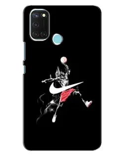 Чехол для Realme C17 с картинкой «Jordan Jumpman»