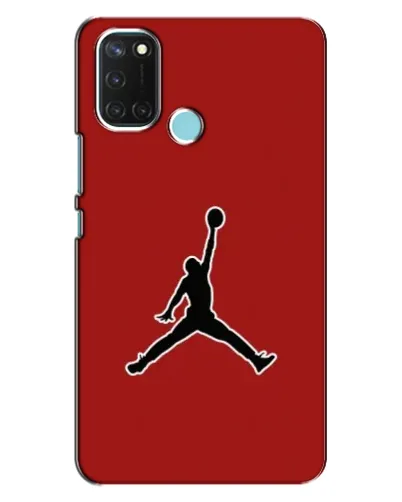 Чехол для Realme C17 с картинкой «Jordan Red Back» Чехол для Realme C17 с картинкой «Jordan Red Back»