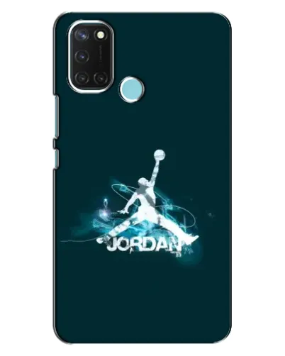 Чехол для Realme C17 с картинкой «Jordan Blue Fire» Чехол для Realme C17 с картинкой «Jordan Blue Fire»