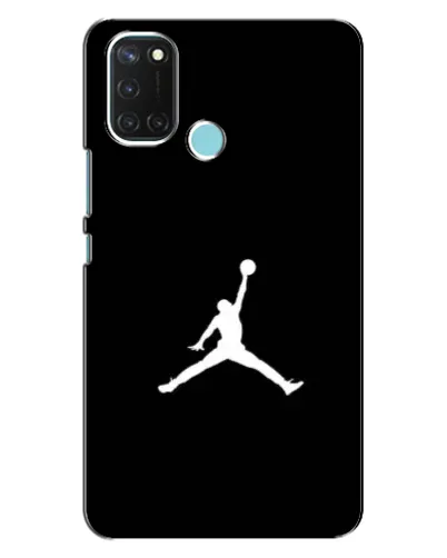 Чехол для Realme C17 с картинкой «Jordan Silhouette» Чехол для Realme C17 с картинкой «Jordan Silhouette»
