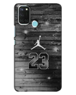 Чехол для Realme C17 с картинкой «Jordan Carbon 23»