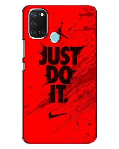 Чехол для Realme C17 с картинкой «Nike Just Do It» Чехол для Realme C17 с картинкой «Nike Just Do It»