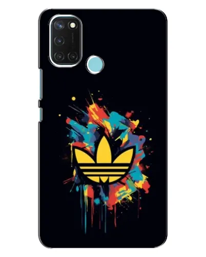 Чехол для Realme C17 с картинкой «Adidas Splash»
