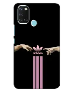Чехол для Realme C17 с картинкой «Adidas Hands»